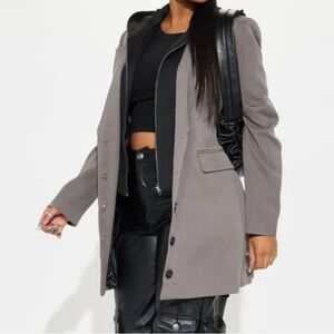 Women's Gray Coat